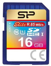 Флеш карта SD 16GB Silicon Power Elite SDHC Class 10 UHS-I