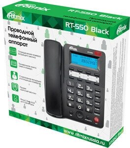 Телефон проводной RITMIX RT-550 white