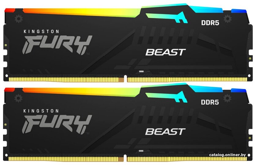 Оперативная память Kingston FURY Beast (8 ГБ x 2 шт.) DDR5 6000 МГц DIMM CL36 KF560C36BBEAK2-16