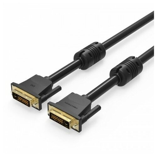 Кабель DVI-D Dual link Vention EAABI 3.0m кабель интерфейсный vention eacbi dvi i dual link 24 5m vga 15m с ферритовым фильтром 3м