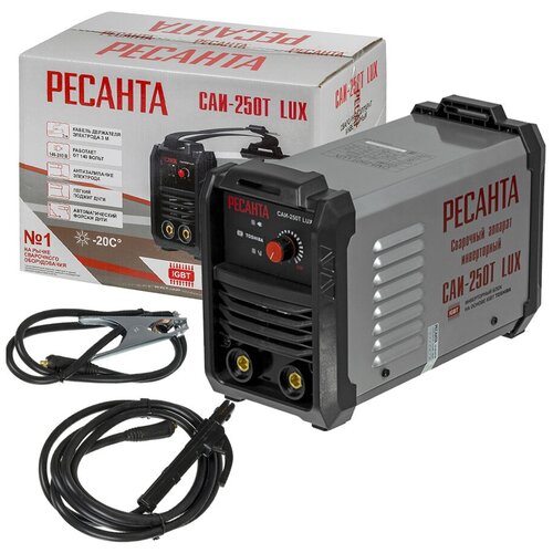 Сварочный аппарат инверторный САИ-250Т LUX Ресанта 1779000₽