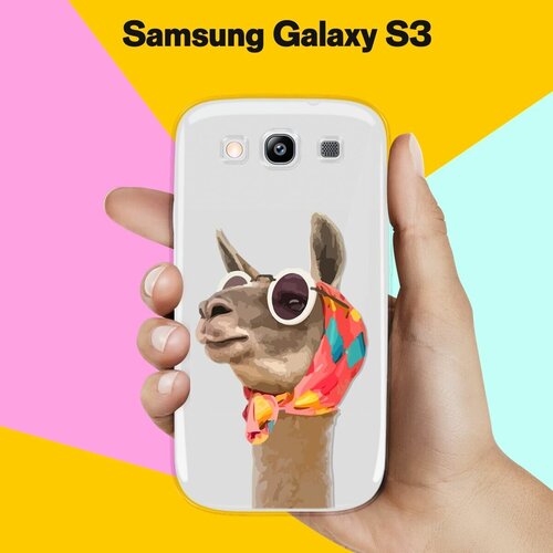 силиконовый чехол на samsung galaxy s3 розы для самсунг галакси с3 Силиконовый чехол на Samsung Galaxy S3 Лама / для Самсунг Галакси С3