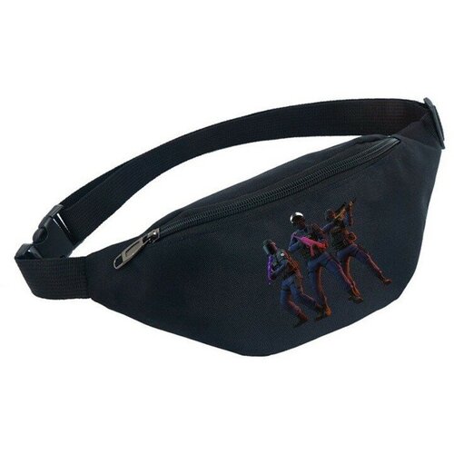 фото Сумка поясная noname, черный