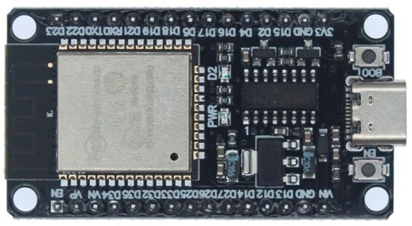 Макетная плата NodeMCU ESP32 (ESP-WROOM-32) CH340 TYPE-C WiFi + Bluetooth Lua сверхнизкое энергопотребление