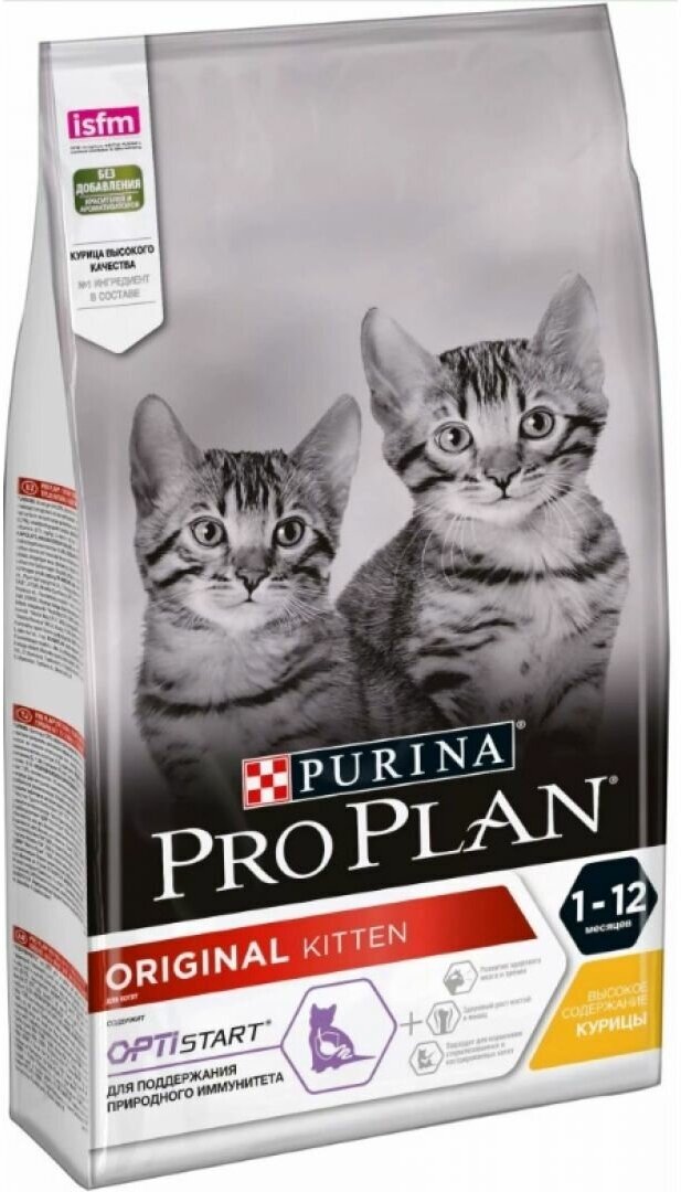 Сухой корм ProPlan Original Optistart с курицей, 400гр Purina ProPlan - фото №4