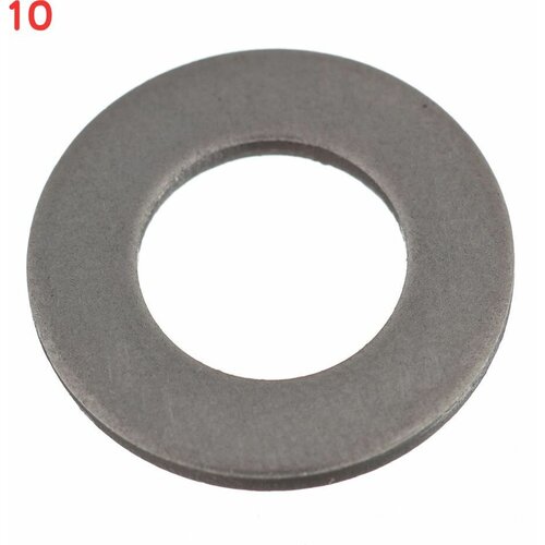 Шайба нержавеющая сталь 8x16 мм DIN 125 (15 шт.) (10 шт.) шайба нержавеющая сталь 10x20 мм din 125 5 шт