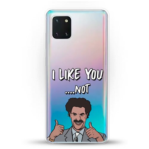 фото Силиконовый чехол i like you на samsung galaxy note 10 lite andy & paul