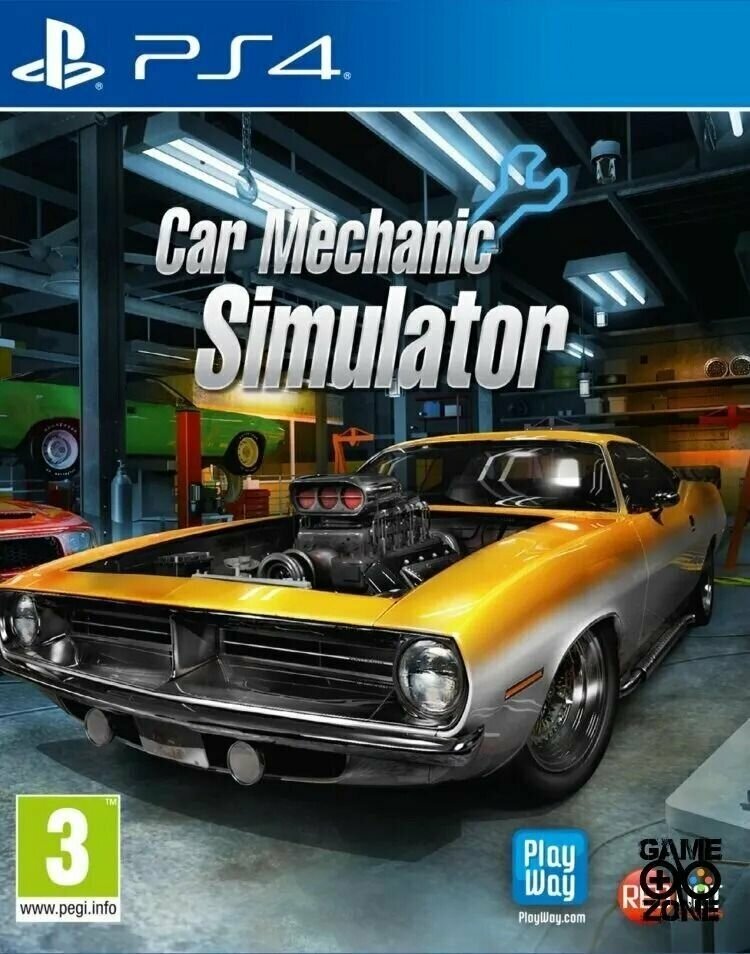 Игра Car Mechanic Simulator (PlayStation 4 Русские субтитры)