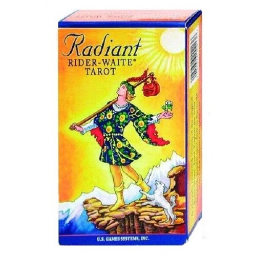 Гадальные карты U.S. Games Systems Таро Radiant Rider-Waite Tarot, 78 карт, желтый, 200 гадальные карты u s games systems таро radiant rider waite 78 карт 260