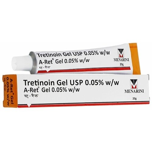 Гель для лица Третиноин А-Рет 0.05 % Menarini Tretinoin Gel UPS A-Ret, 20 г