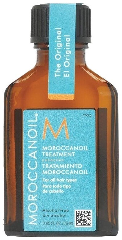 Moroccanoil Oil Treatment for All Hair Types - Восстанавливающее и защищающее несмываемое масло для всех типов волос 25 мл