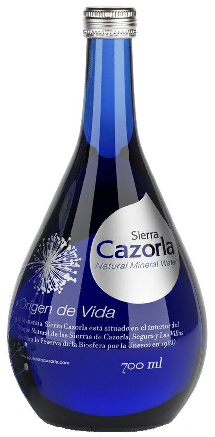 Минеральная вода "Sierra Cazorla" Blue Drop, 0.7 л стекло без газа