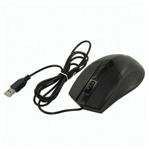 Мышь оптическая проводная Defender Optimum MB-270 USB 2 кнопки 1 колесо-кнопка черная 52270 40шт 797300₽