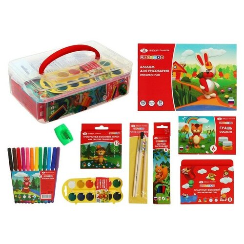 Набор для творчества ЗХК Цветик 9 предметов 1976₽