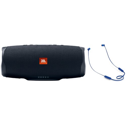 Портативная акустика JBL Charge 4 наушники T110BT 30 Вт blackblue 1099000₽