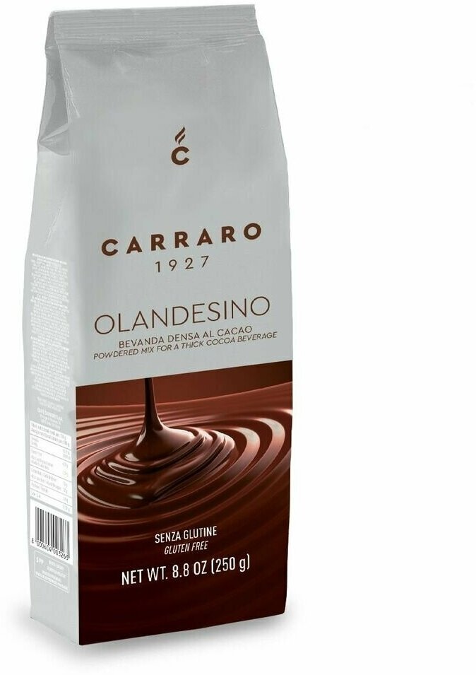 Растворимое какао Carraro Cacao Olandesino 250 гр