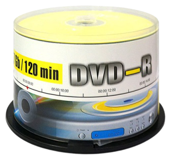 Диск DVD+R Mirex 4.7 Gb, 16x, Cake Box (50), (50/300)