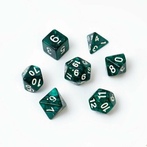 Набор кубиков для ДнД / Dungeons & Dragons 7 штук