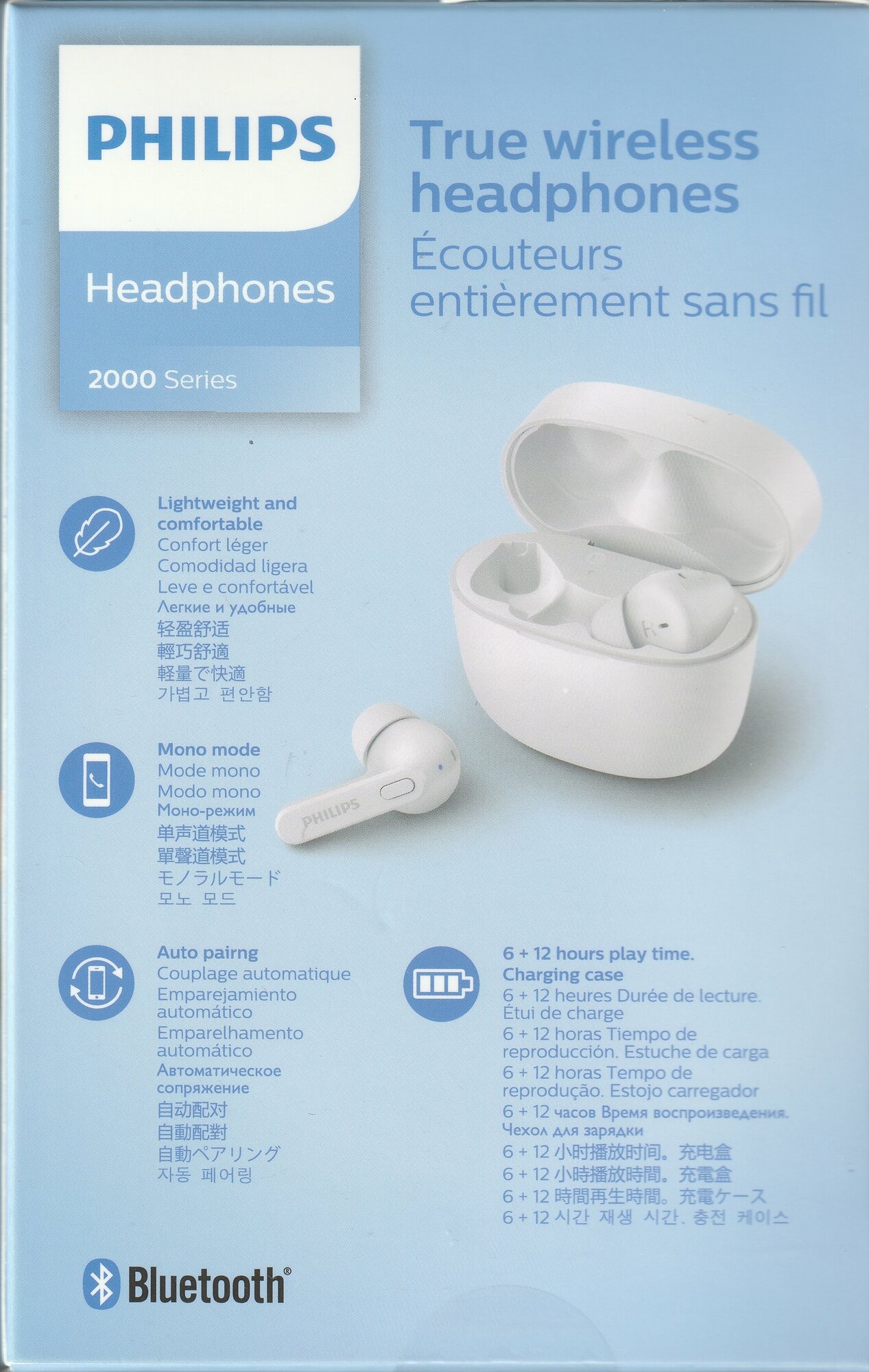 Bluetooth-гарнитура Philips TAT2236BK - фото №15