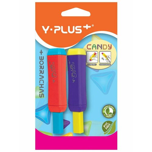 Ластик выдвижной в карандаше Y-PLUS Candy I стерка для школы