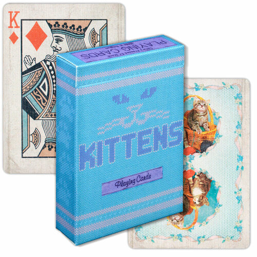 Blue Kittens, маркированные игральные карты от компании Ellusionist