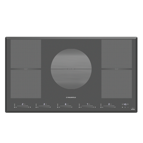 Индукционная варочная панель с двумя Flex Zone и Booster MAUNFELD CVI905SFDGR 7224200₽