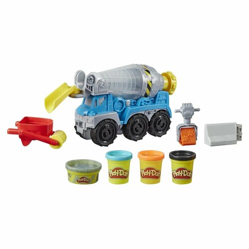 PLAY-DOH. Игровой набор Wheels Бетономешалка play doh игровой набор wheels бетономешалка