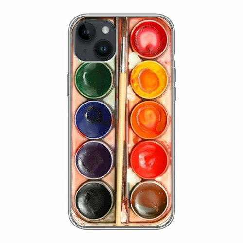 Дизайнерский силиконовый чехол для Айфон 14 Плюс / Iphone 14 Plus Палитра