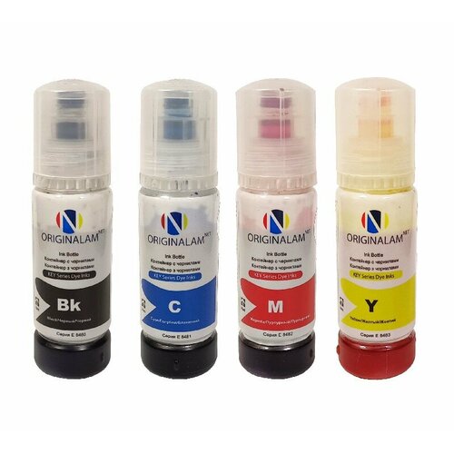 Чернила Originalamnet (Светостойкие) для Epson с бснпч 4 цв. по 70 мл (Bk, C, M, Y)