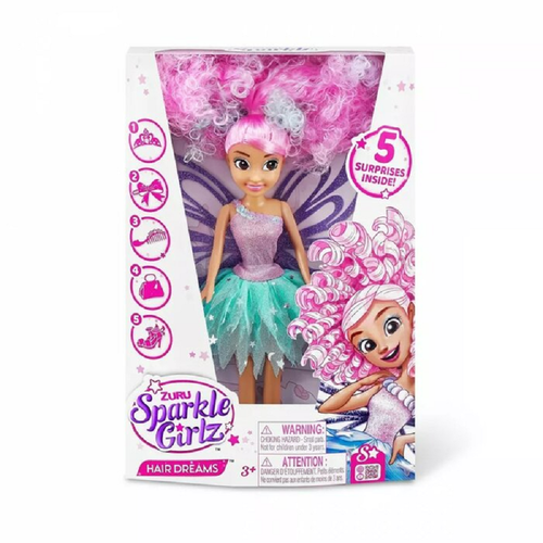 Набор игровой Sparkle Girlz Волосы мечты 100313 сверкающие модели фея мелинда