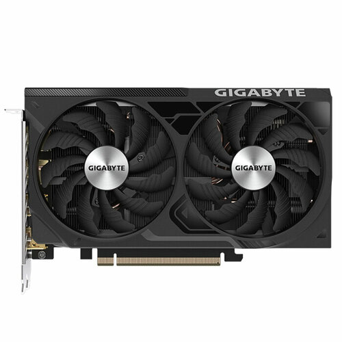 Видеокарта Gigabyte (GV-N406TWF2OC-8GD) GeForce RTX 4060 TI 8GB WINDFORCE OC видеокарта gigabyte geforce rtx 4060 ti windforce oc gv n406twf2oc 16gd 2310mhz 16gb gddr6