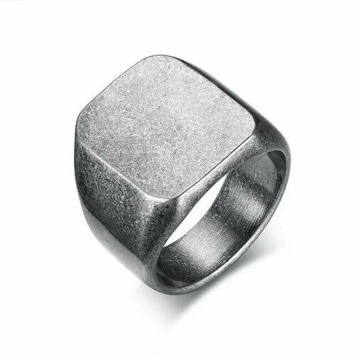 Кольцо Innuendo, размер 20, серый, серебряный