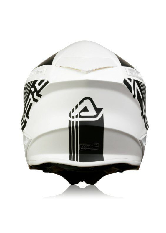 Шлем Acerbis X-TRACK Black/White XL — фото 7