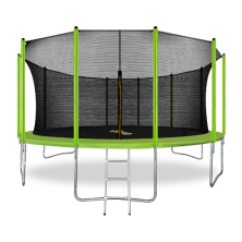 ARLAND Батут 16FT с внутренней страховочной сеткой и лестницей (Light green) (светло-зеленый)