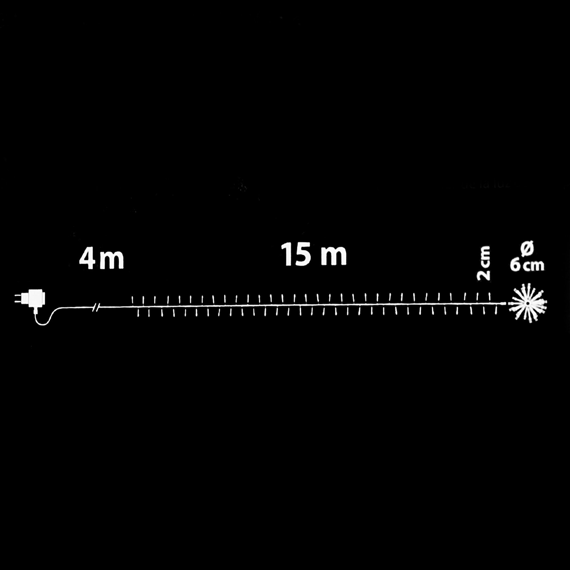 Гирлянда уличная Lotti Nsl 750 led 4+15м - фото №6