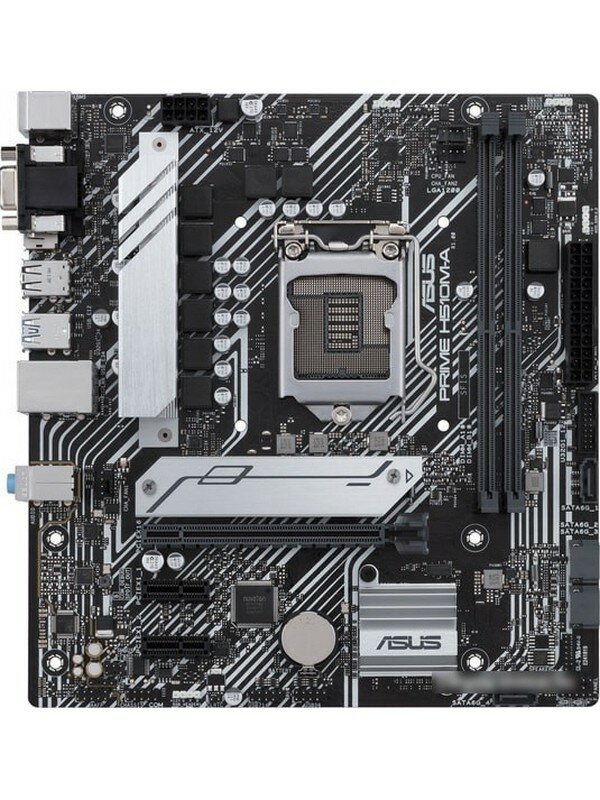 Материнская плата ASUS PRIME H510M-A R2.0, LGA 1200, Intel H470, mATX, Ret