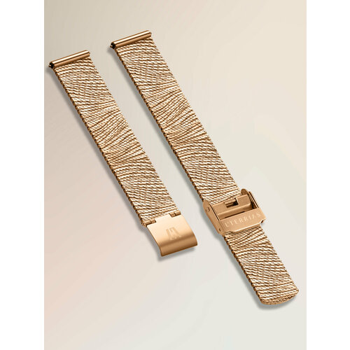 фото Браслет l'terrias, фактура плетеная, размер 16мм, золотой