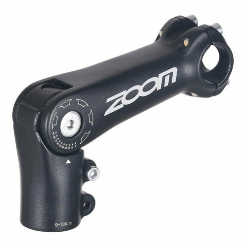 Вынос ZOOM TDS-C269-8FOV/ISO-C регулируемый, литой алюминий, 28,6 х 110 х 31,8мм х 0°~+90°, высота 41мм, чёрный вынос zoom tds rd602 8fov кованый 1 1 8 х 90мм х 31 8мм х 17° арт ztb20967