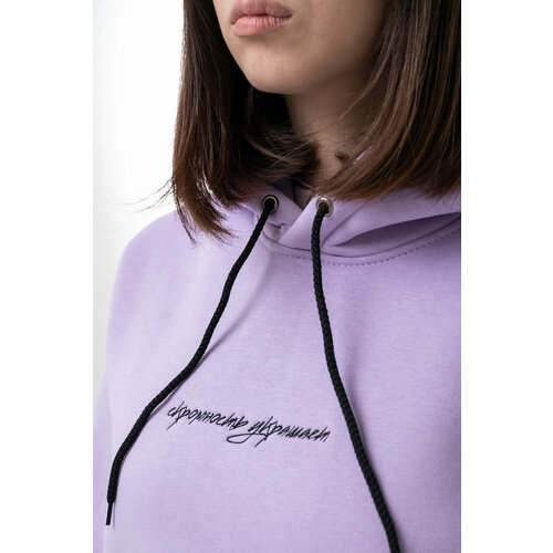 Толстовка  F. R. O. M. Знаешь ли ты?, размер 44/50, лиловый