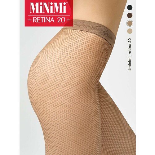 фото Колготки minimi retina, 20 den, размер 2-3, daino