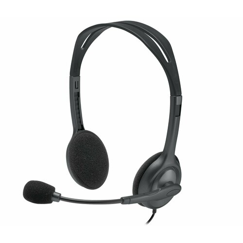 Гарнитура проводная LOGITECH Headset H111 Stereo Silver (981-000594)