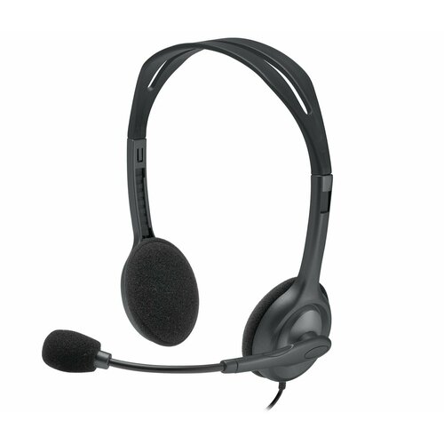 Гарнитура проводная LOGITECH Headset H111 Stereo Silver 981-000594 186200₽