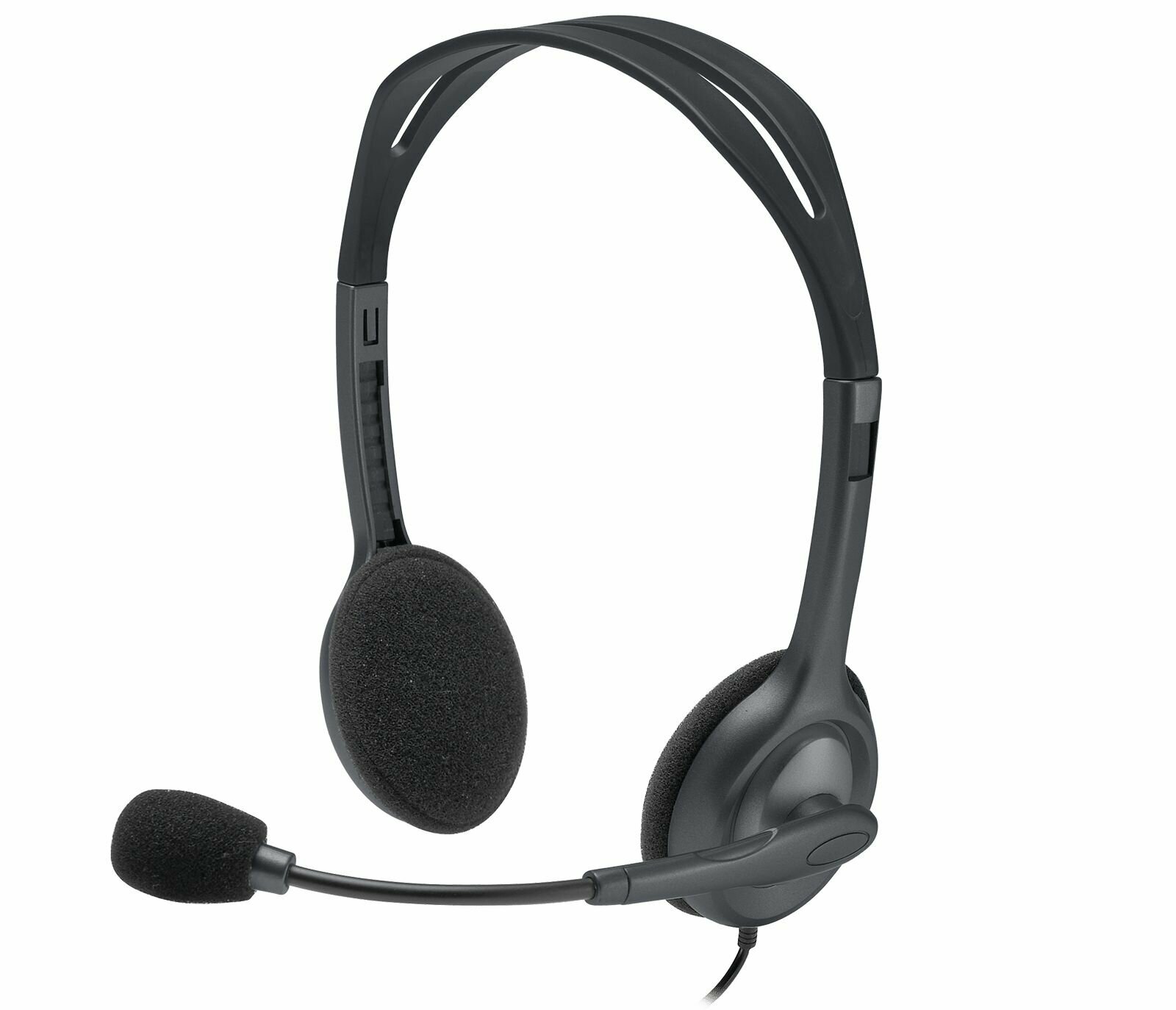 Гарнитура проводная LOGITECH Headset H111 Stereo Silver (981-000594)