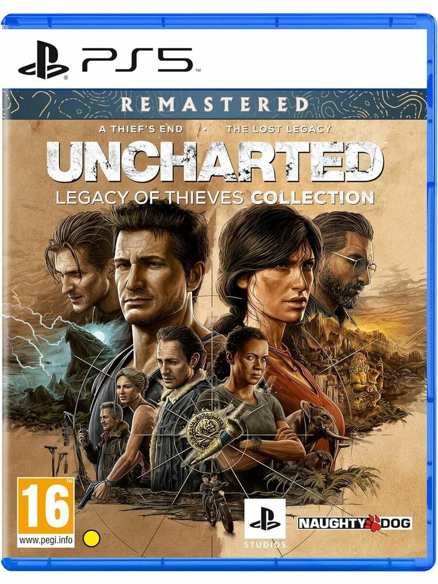 Игра Uncharted Legacy of Thieves Collection на PS5 полностью на русском языке