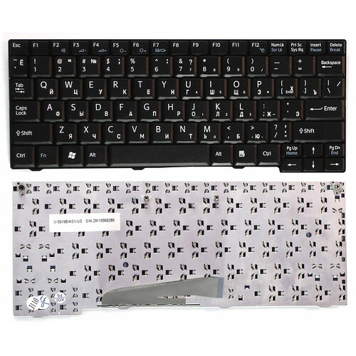 Клавиатура для Sony Vaio VPCM12M1E/L черная