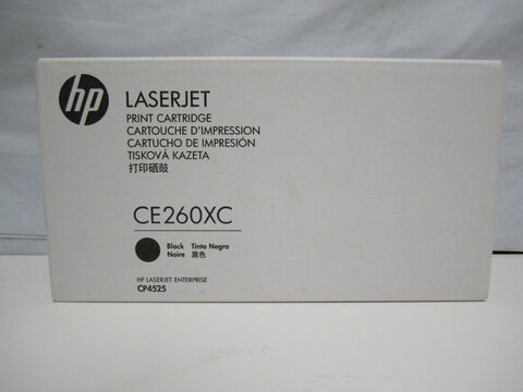 Картридж HP CE260XC, 17000 стр, черный