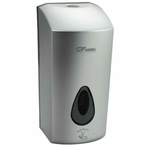 Диспенсер для мыла GFmark 6396 сенсорный с глазком - капля 1000 мл серый