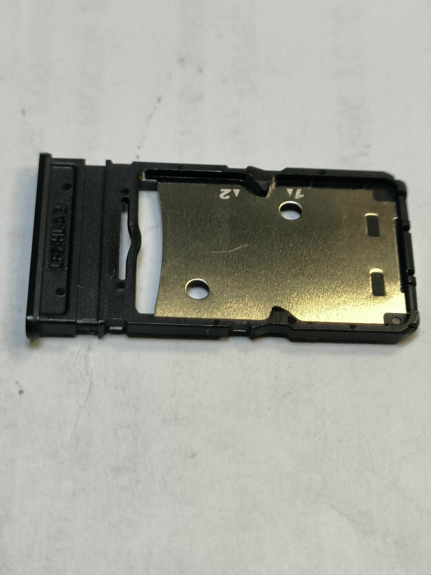 Сим лоток для tecno pova 3 черный — фото 1