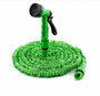 Шланг садовый складной растягивающийся для полива / Шланг для полива с распылителем Magic Hose 45 м, зеленый