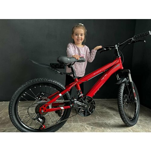 Велосипед TIME TRY TT021 20 21 скорость Стальная рама Горный Детский Подростковый Для активного отдыха Унисекс красный 2350000₽